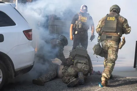 Federal Authorities Use Chemical Irritants and Pepper Balls to Disperse Chicago ICE Protest